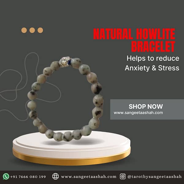 Natural Howlite Bracelet